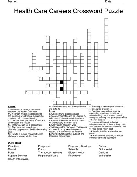 big name in health care nyt|Big name in health care NYT crossword clue